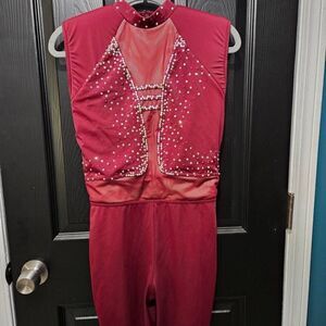 Weissman semi custom adult medium dance costume lyrical contemporary jazz solo